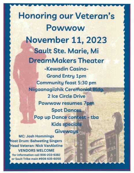 Honoring Our Veteran’s Pow Wow 2023