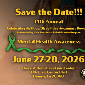 United Houma Nation 14th Annual Celebrating Abilities/Disabilities Awareness Pow Wow 2026