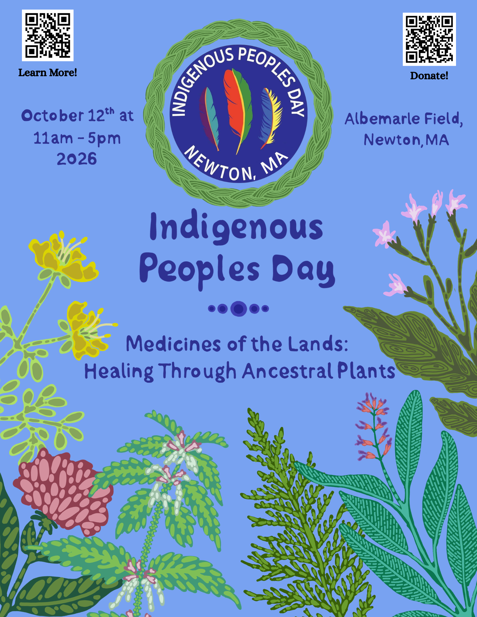 6th Annual Indigenous Peoples Day Newton Ceremonial Celebration 2026