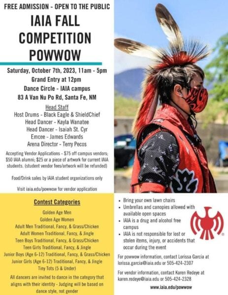IAIA Fall Competition Pow Wow 2023