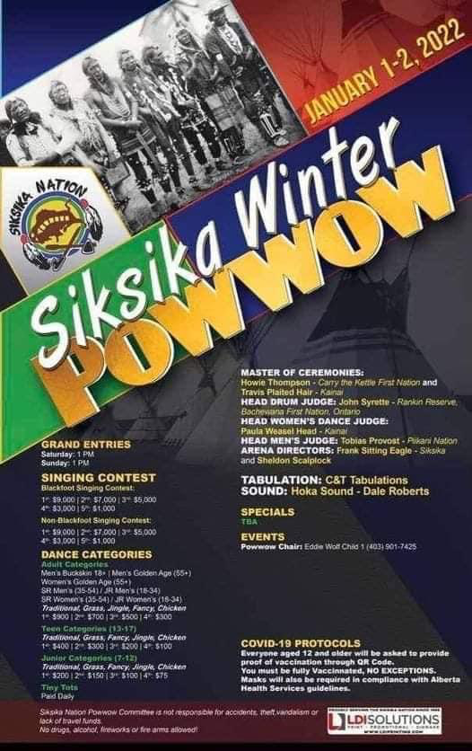 Siksika Winter Pow Wow 2022