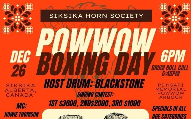 Siksika Horn Society Boxing Day Pow Wow 2022