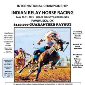 Indian Relay Horse Racing
