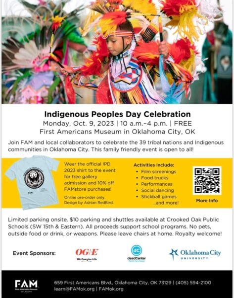 Indigenous Peoples Day Celebration (OKC) 2023