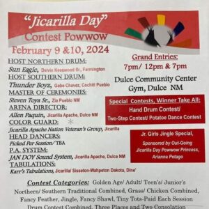 Jicarilla Day Contest Pow Wow 2024