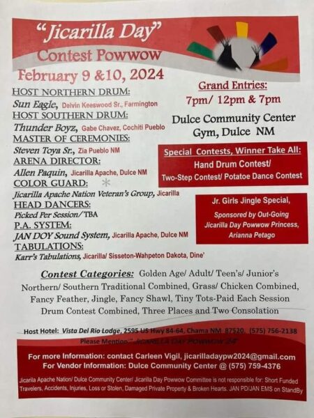 Jicarilla Day Contest Pow Wow 2024