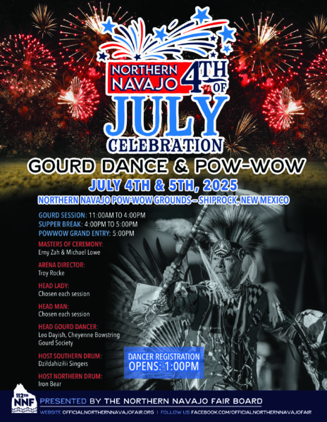 Northern Navajo 4th of July Gourd Dance & Pow Wow 2025
