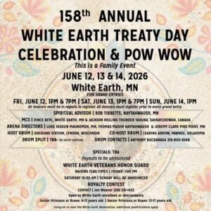 158th Annual White Earth Treaty Day Celebration & Pow Wow 2026