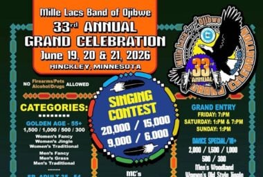 33rd Annual Mille Lacs Band of Ojibwe Grand Celebration 2026