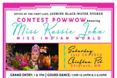 Contest Pow Wow Honoring Kassie John, Miss Indian World