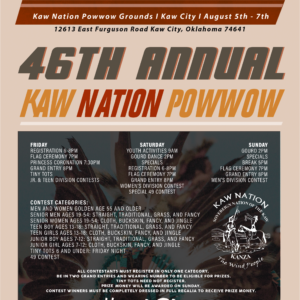 46th Annual Kaw Nation Pow Wow 2022