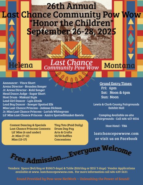 Last Chance Community Pow Wow 2025 Last Chance Community Pow Wow 2025