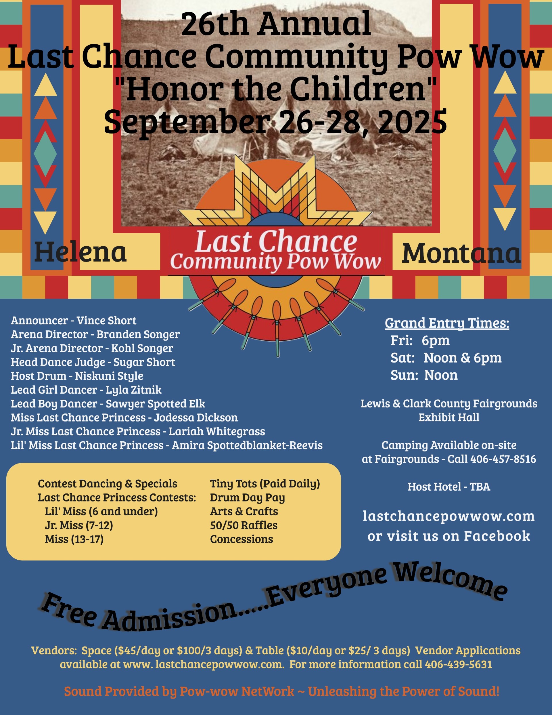 Last Chance Community Pow Wow 2025