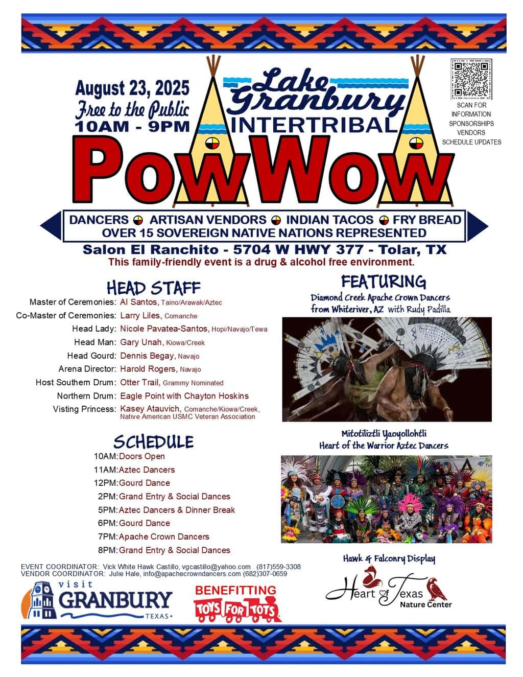 Lake Granbury Intertribal Pow Wow 2025