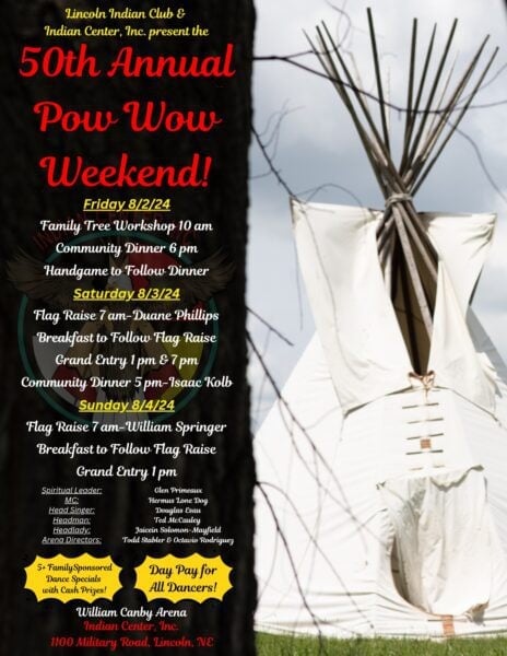 Lincoln Indian Club 50th Annual Pow Wow 2024