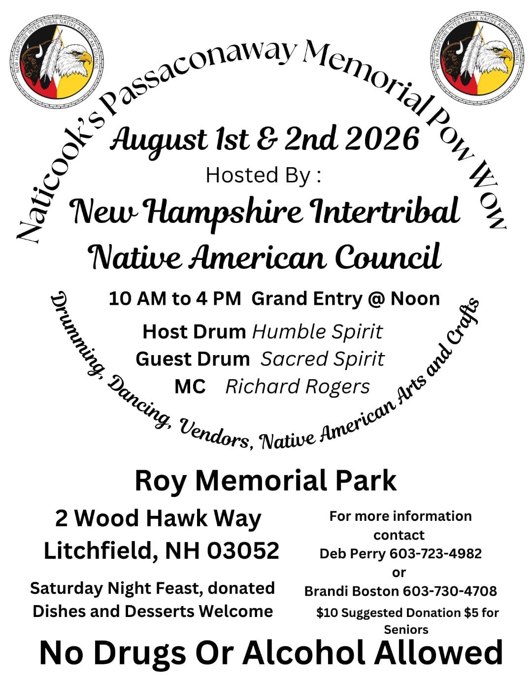 Naticook's Passaconaway Memorial Pow Wow 2026