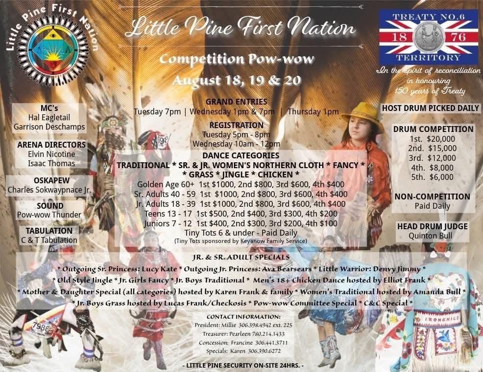 Little Pine First Nation Pow Wow 2026
