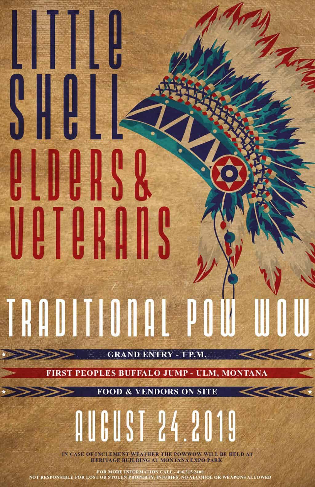 Little Shell Elders & Veterans Traditional Pow Wow (2019) Pow Wow