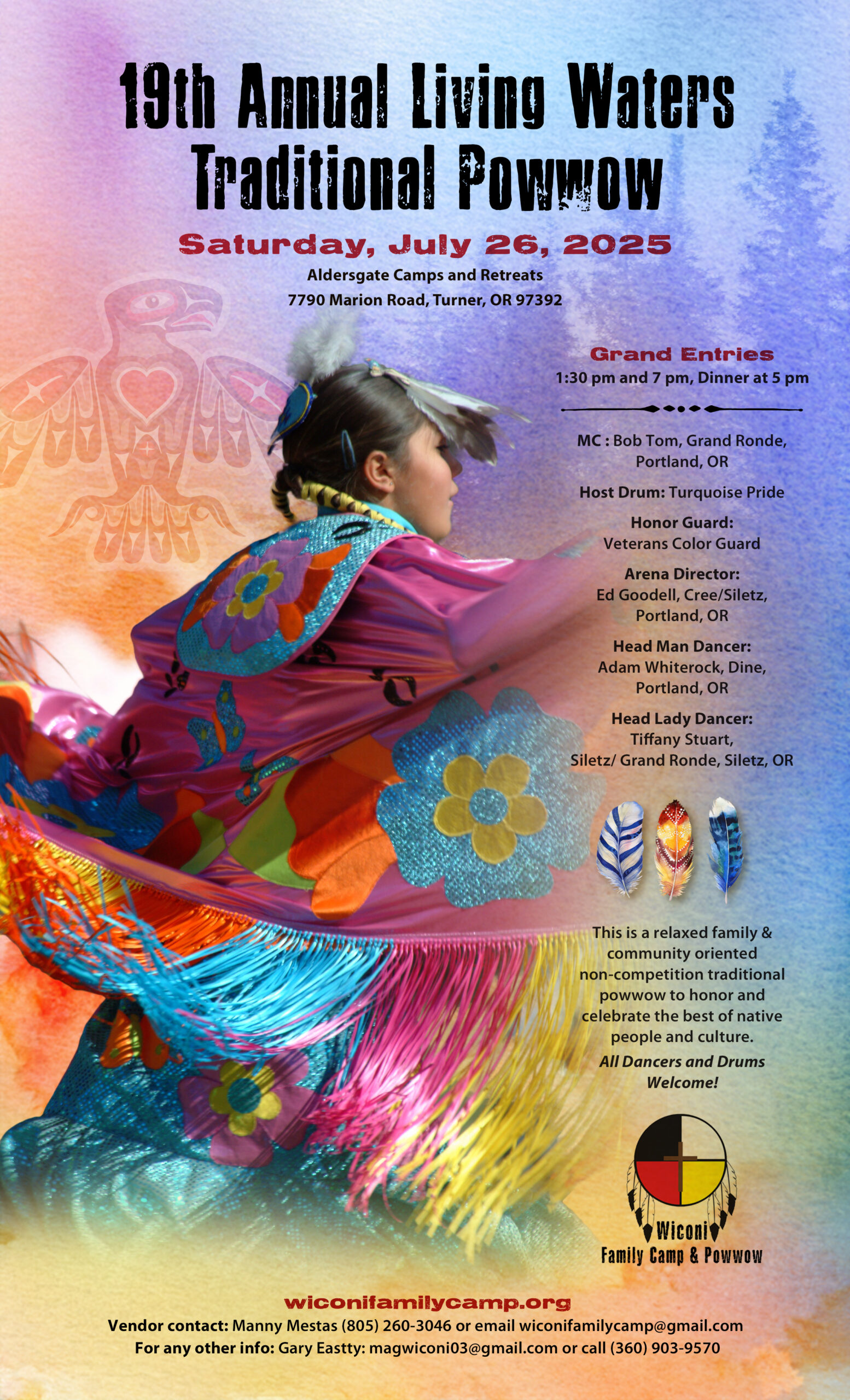 Wiconi 19th Annual Living Waters Pow Wow 2025