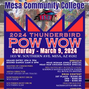 Mesa Community College ThunderBird Pow Wow 2024