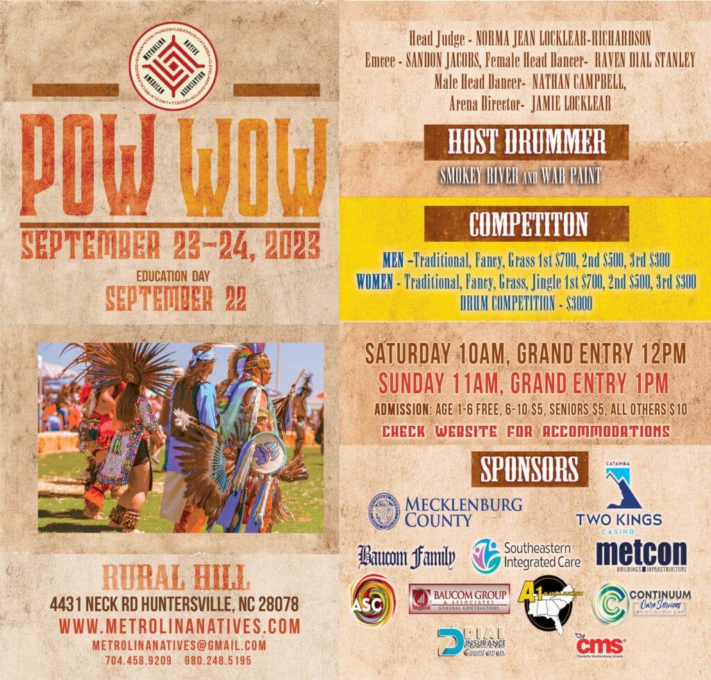 Metrolina Native American Association (MNAA) Pow Wow 2023 Pow Wow