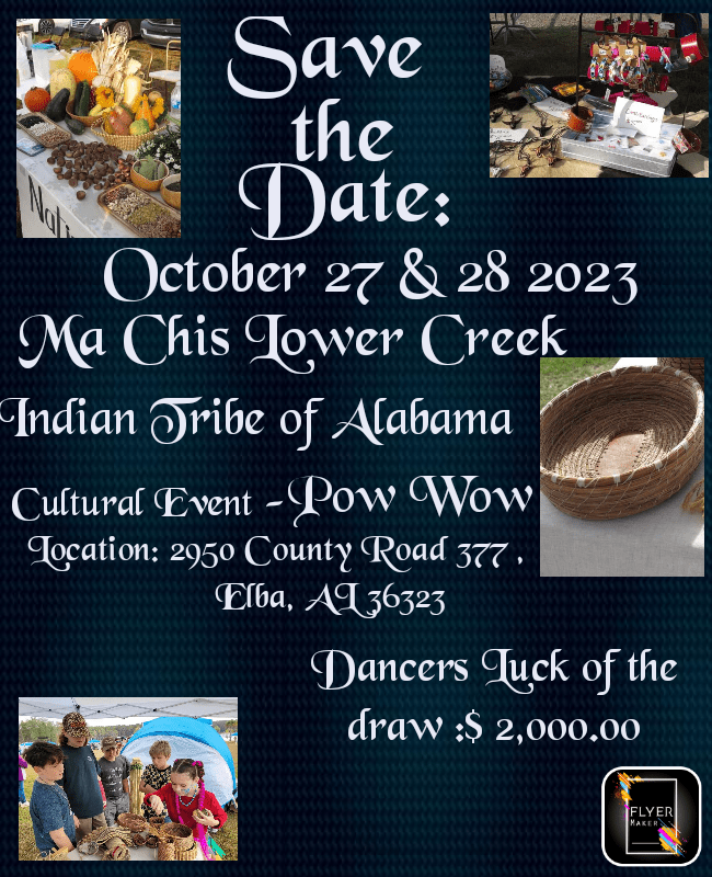 Ma Chis Lower Creek Indian Tribe of Alabama Pow Wow 2023