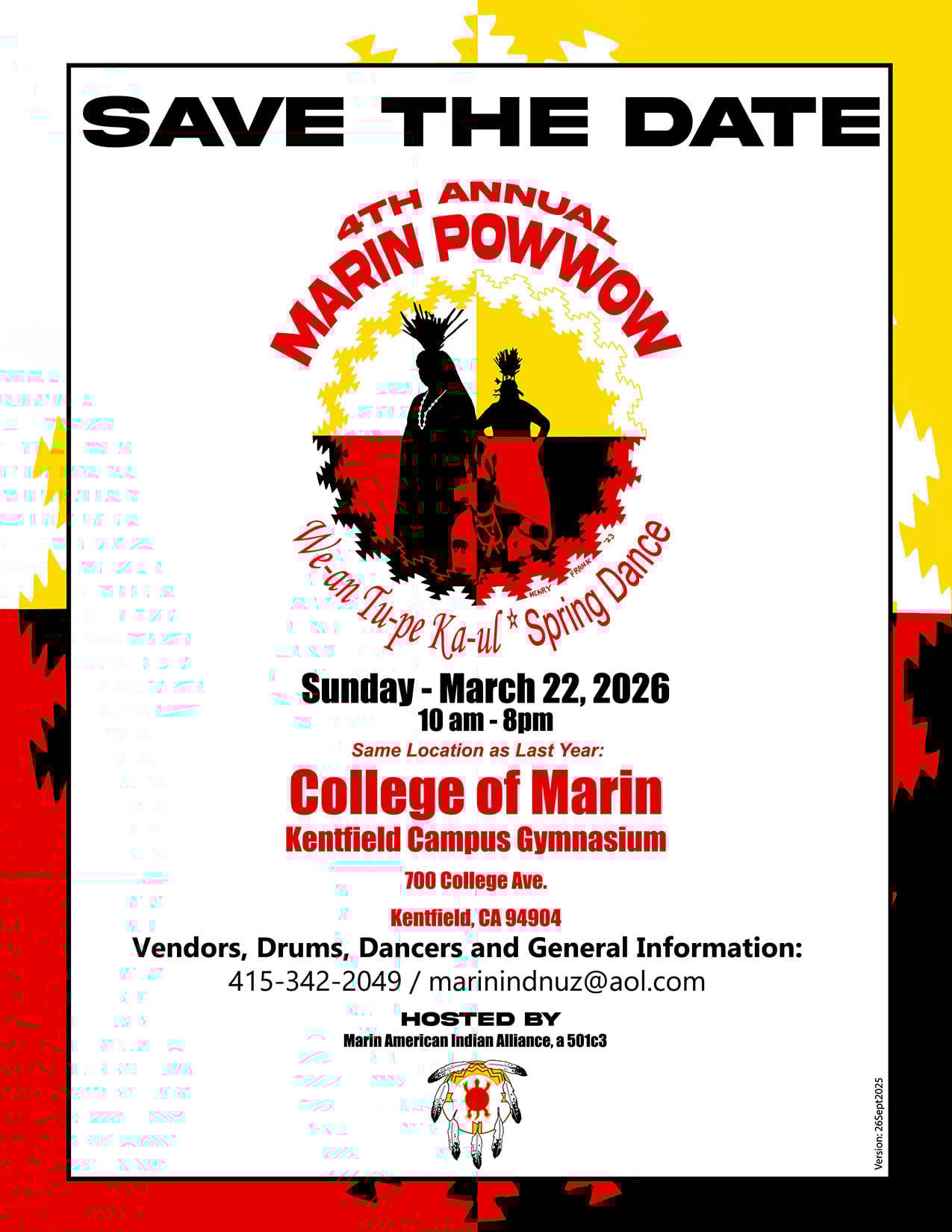 4th Annual Marin Pow Wow 2026