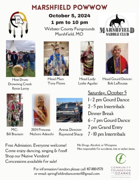 Marshfield Pow Wow -October 2024