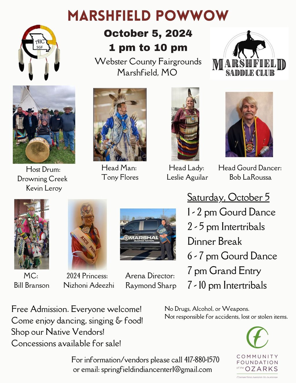 Marshfield Pow Wow -October 2024