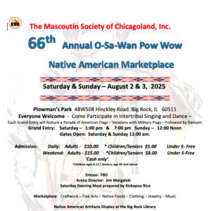 66th Annual O-Sa-Wan Pow Wow 2025