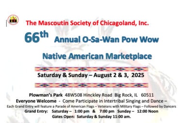 66th Annual O-Sa-Wan Pow Wow 2025