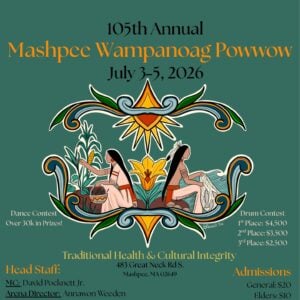 105th Annual Mashpee Wampanoag Pow Wow 2026