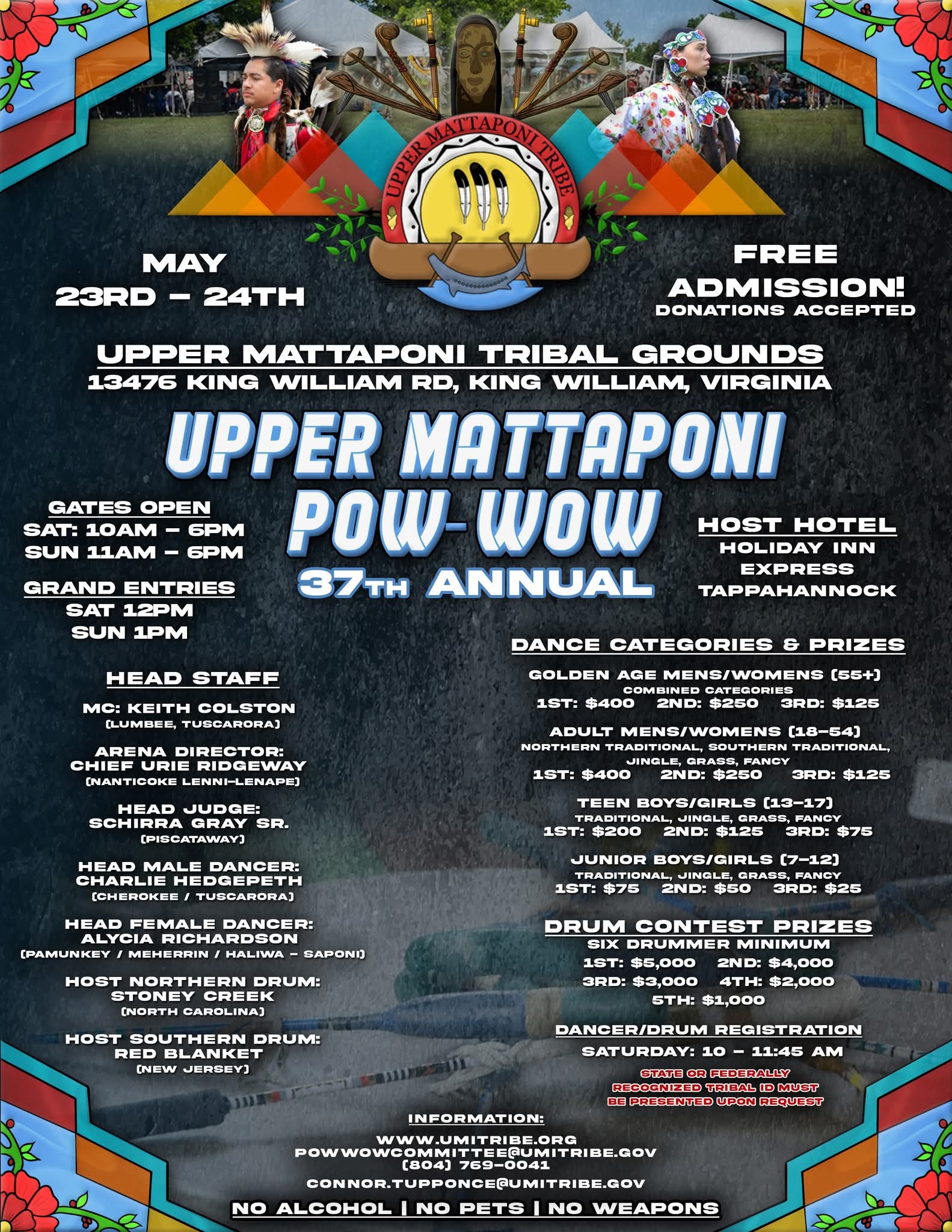 37th Annual Upper Mattaponi Pow Wow 2026