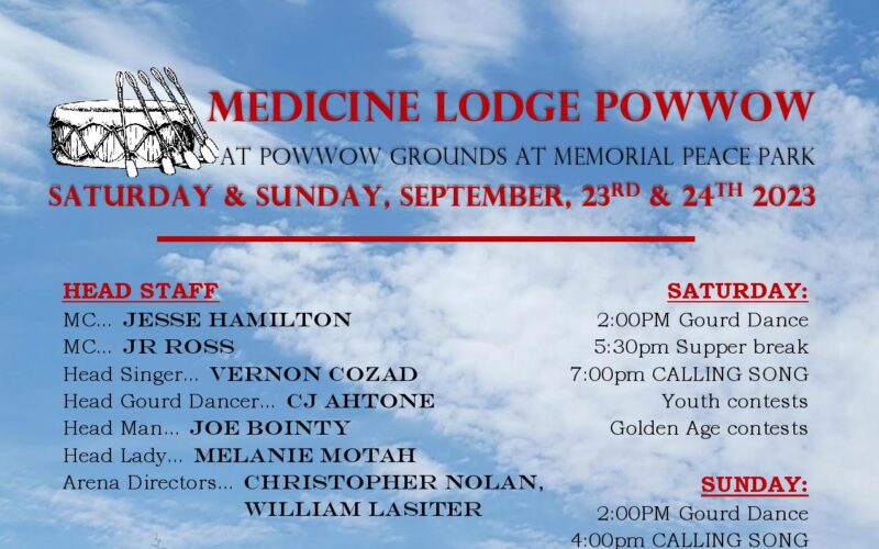 Medicine Lodge Pow Wow 2023