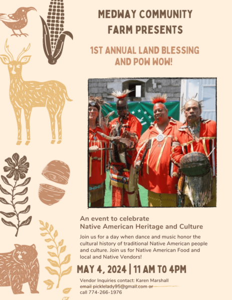 Medway Community Farm Land Blessing and Pow Wow 2024 **CANCELED**