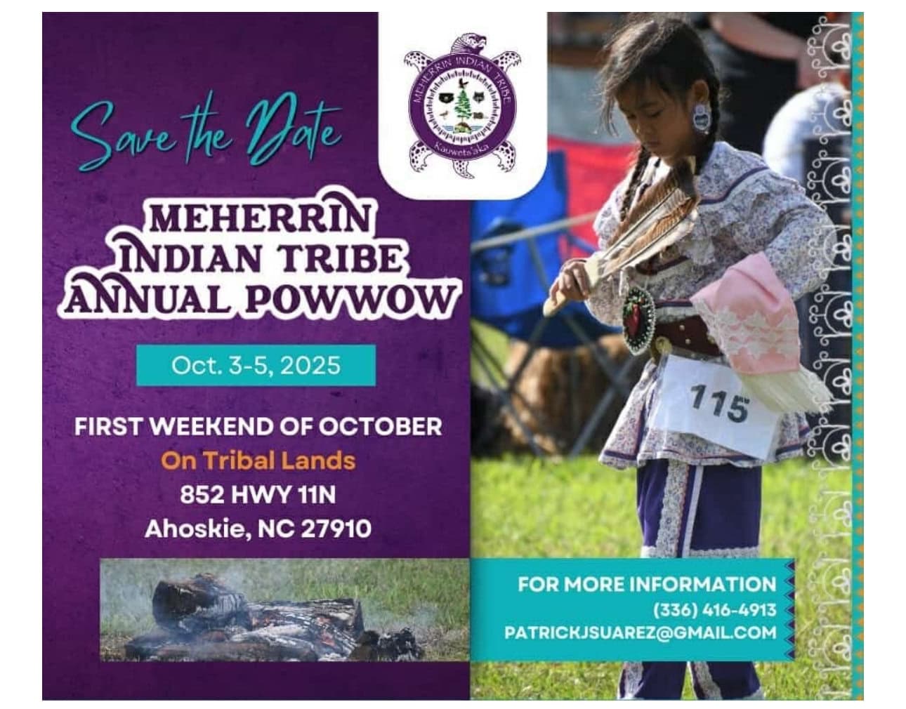 Meherrin Indian Tribe Annual Pow Wow 2025