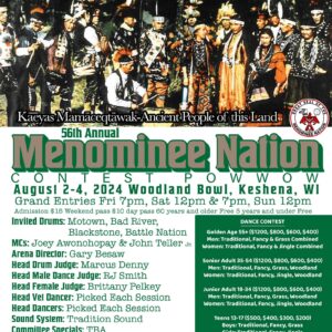 56th Annual Menominee Nation Pow Wow 2024