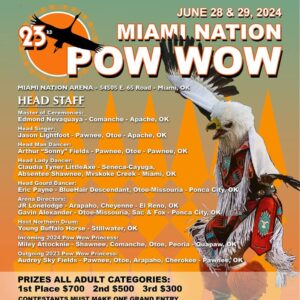 23rd Annual Miami Nation Pow Wow 2024