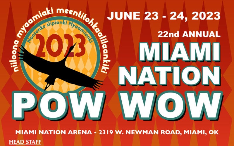 22nd Annual Miami Nation Pow Wow 2023