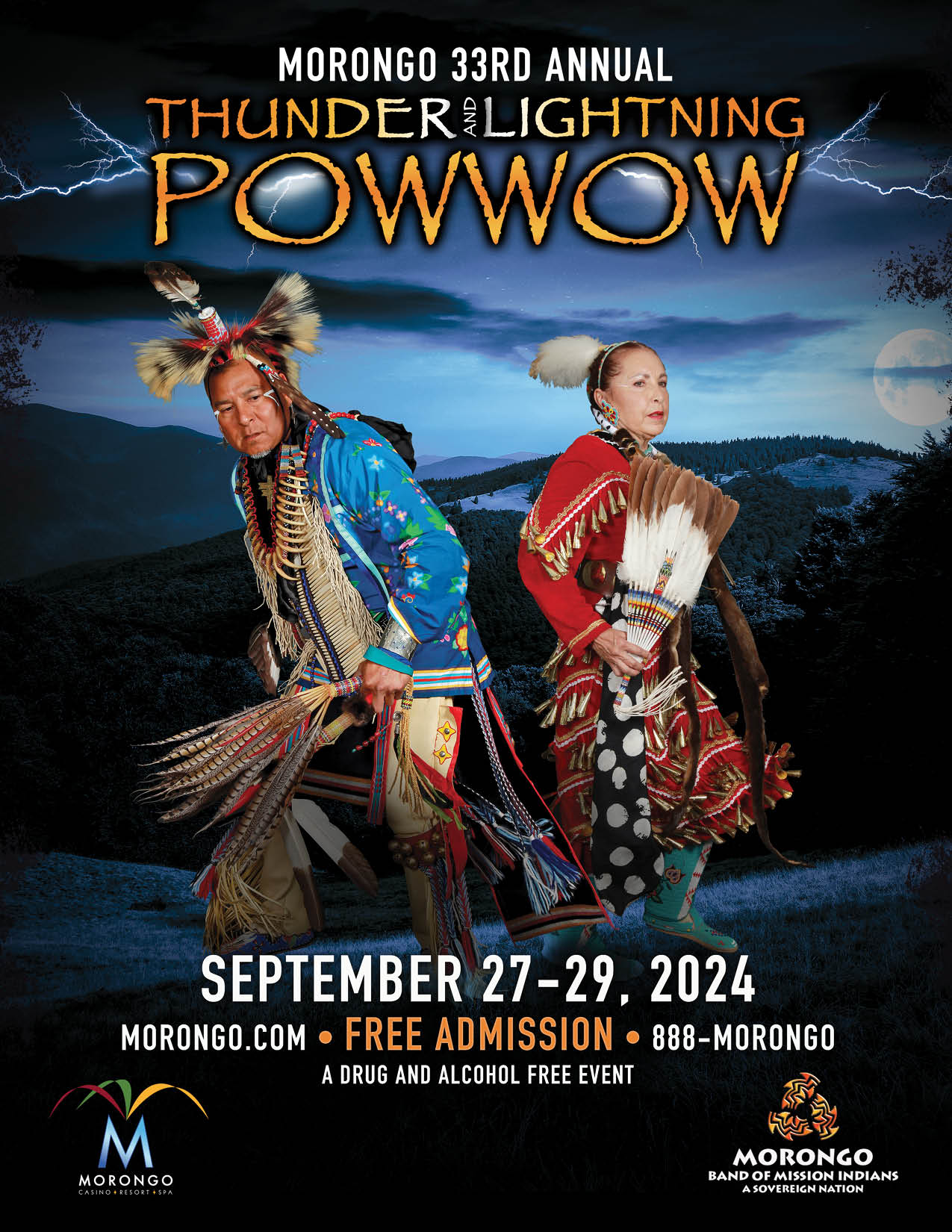 Morongo Thunder and Lightning Pow Wow 2024 Pow Wow Calendar