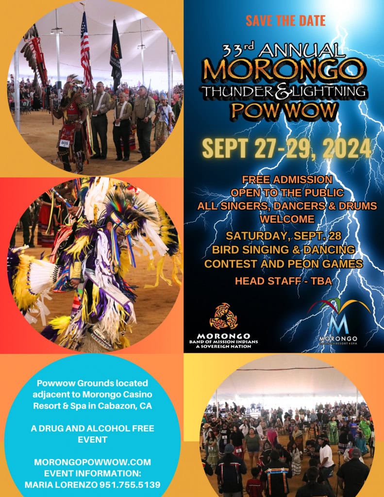 Morongo Thunder and Lightning Pow Wow 2024