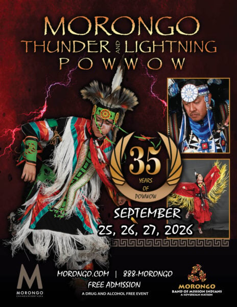 35th Annual Morongo Thunder and Lightning Pow Wow 2026