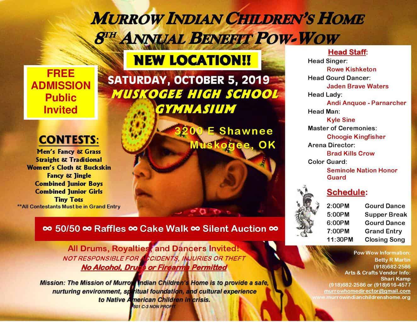 Murrow Indian Children's Home 8th Annual Benefit Pow-Wow