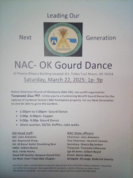 NAC OK Gourd Dance 2025