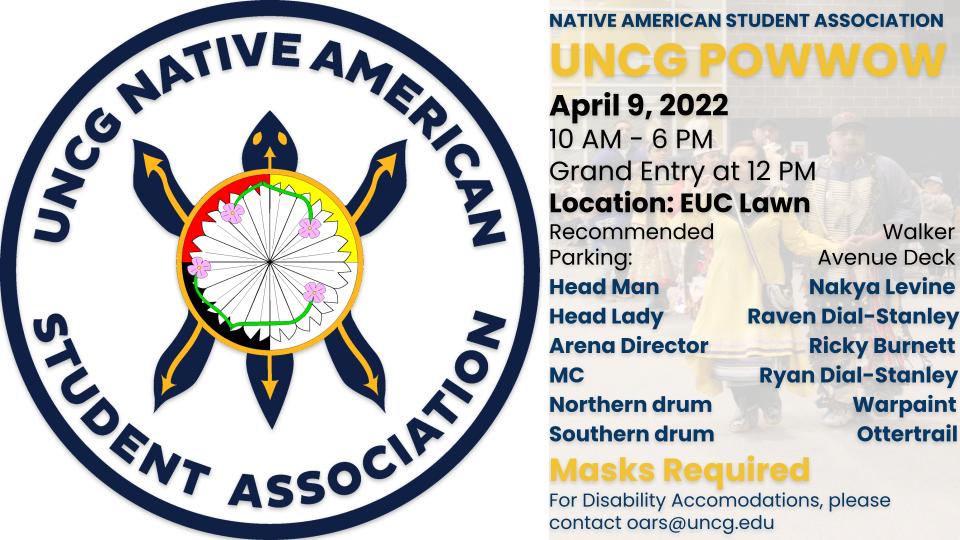 UNCG Native American Student Association Pow Wow 2022