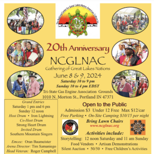 20th Anniversary NCGLNAC Gathering of Great Lakes Nations 2024