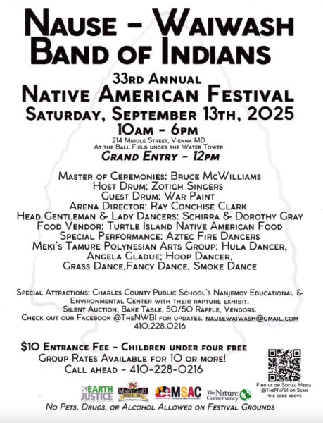 Nause-Waiwash Band of Indians 33rd Annual Native American Festival 2025 Nause-Waiwash Band of Indians 33rd Annual Native American Festival 2025