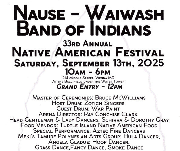 Nause-Waiwash Band of Indians 33rd Annual Native American Festival 2025