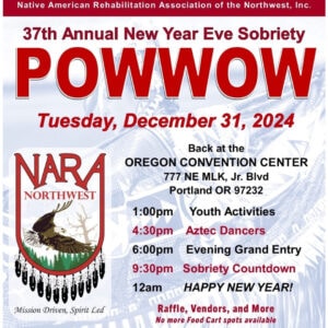37th Annual New Year Eve Sobriety Pow Wow 2024