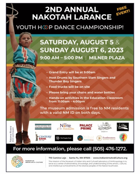 2nd Annual Nakotah LaRance Youth Hoop Dance Championship 2023